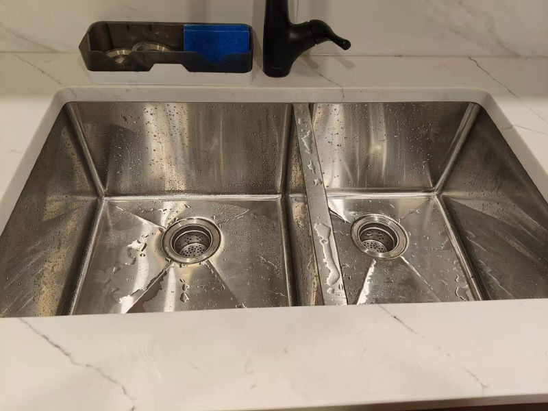 Double sink — After