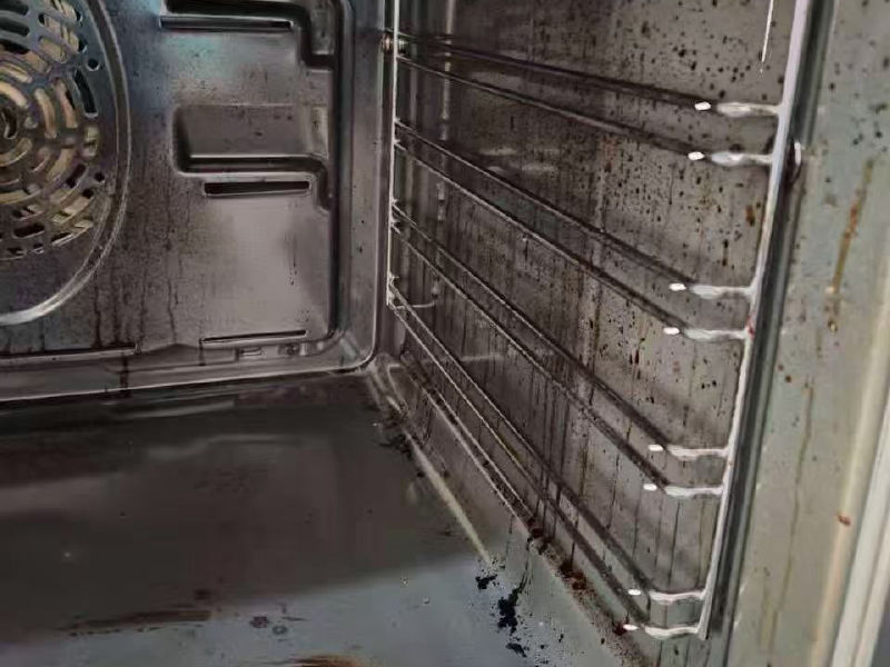 Oven interior — Before